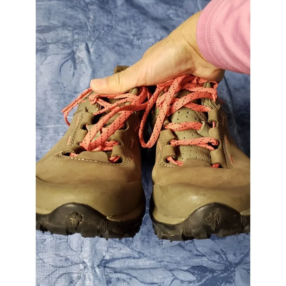 SALEWA WOMEN WANDER HIKER‎ TRAIL LEATHER SHOES BROWN 6